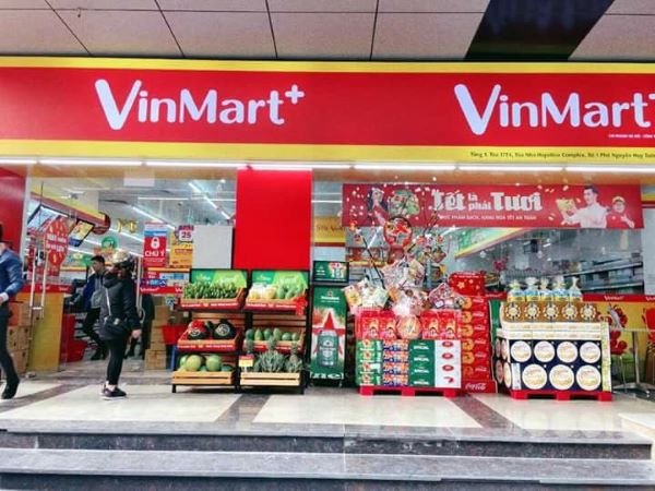 Bảng hiệu cửa hàng tiện lợi VinMart+