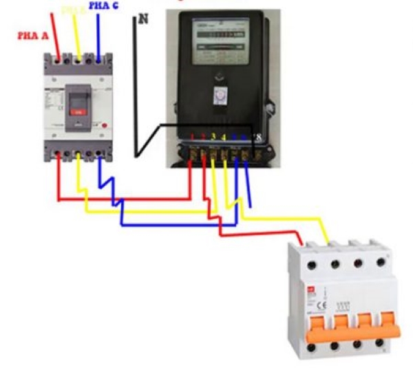 Điện 3 pha dễ lắp đặt và bảo trì