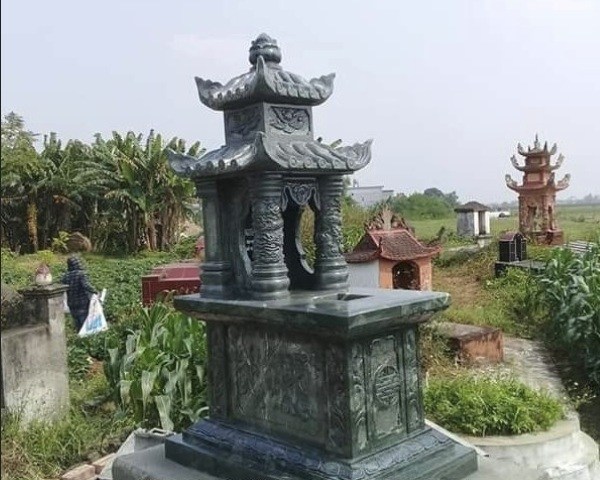 Mẫu Mộ Đá Xanh Rêu Phổ Biến