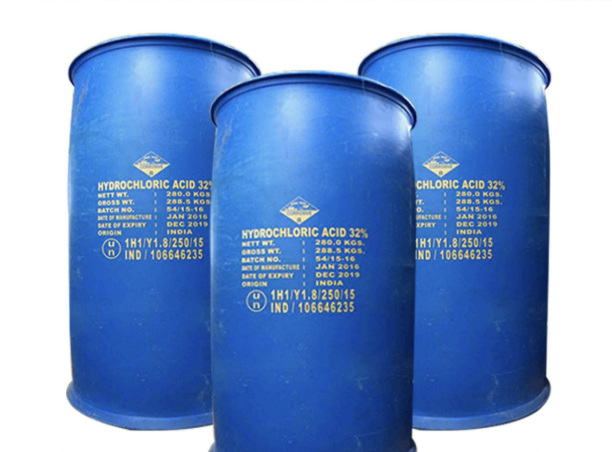 Axit HCl 32% xử lý nước công nghiệp không thể thiếu