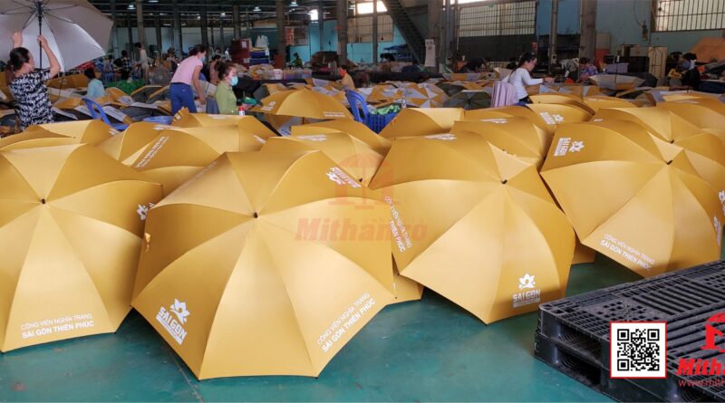quy trình in ô dù logo chuyên nghiệp