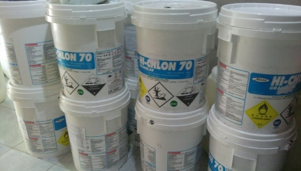 Phân biệt Chlorine 70% thật