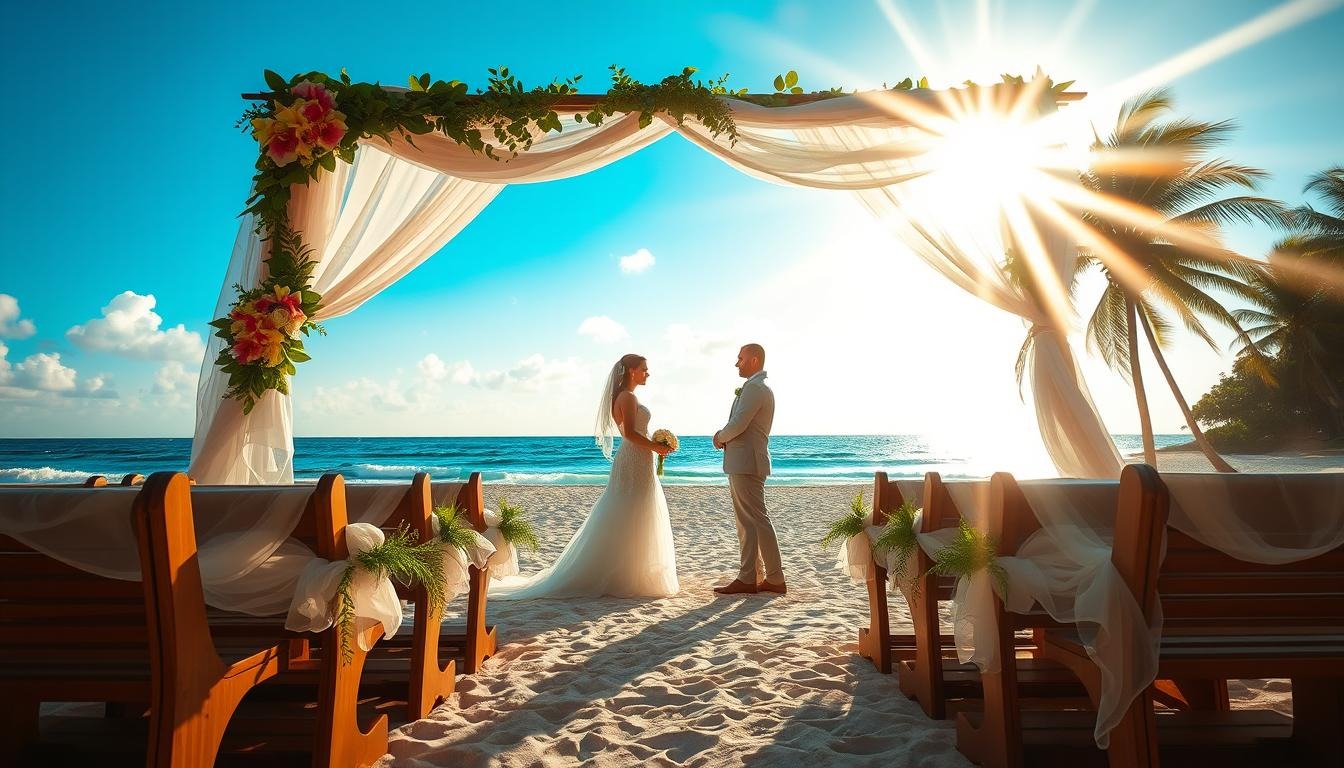 The trend of couples seeking unique, off-beaten-track beach weddings