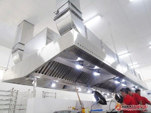 Ưu điểm của bếp nướng gas công nghiệp có hệ thống hút khói