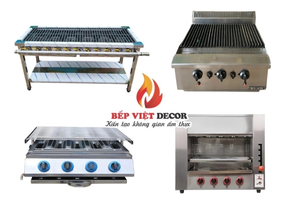 Tiêu chí lựa chọn bếp nướng gas công nghiệp
