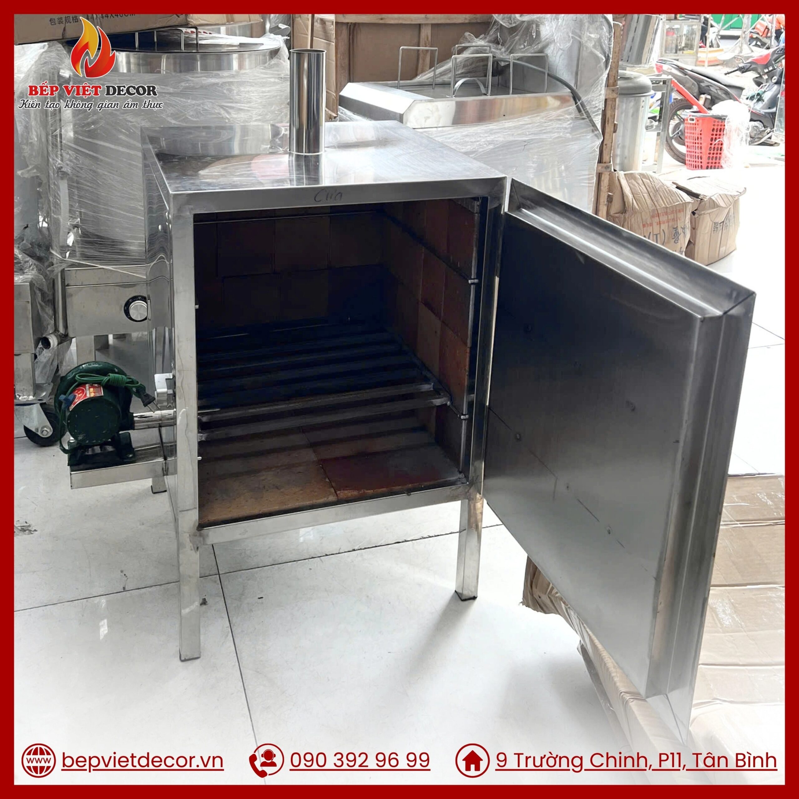 Lò ủ than duy trì nhiệt độ ổn định trong suốt quá trình nướng