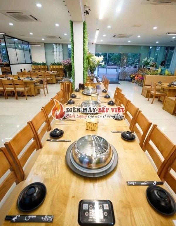 Nồi lẩu hơi mang lại trải nghiệm ngon