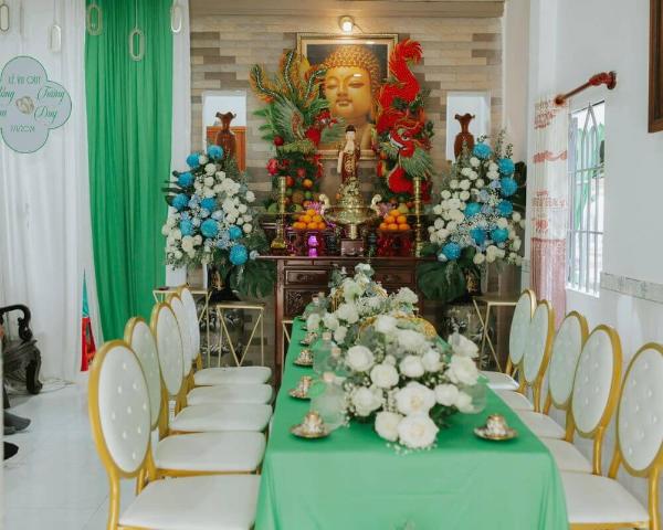 Màu xanh lá cây là màu tương sinh của Hỏa