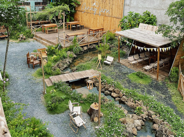 Decor quán cafe nhỏ ngoài trời đẹp, tối ưu chi phí