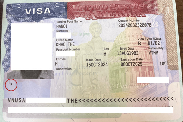 Số sao trên visa Mỹ là gì? Có ảnh hưởng đến kết quả nhập cảnh không?