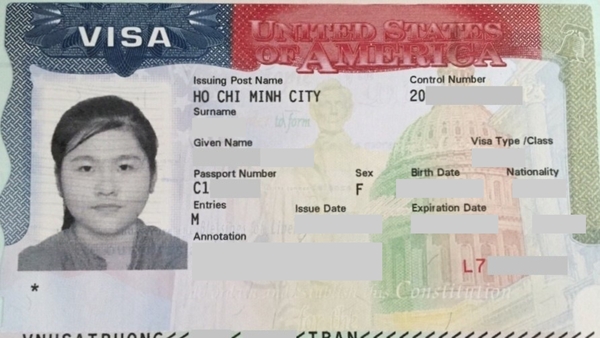 Số sao trên visa Mỹ có ý nghĩa gì
