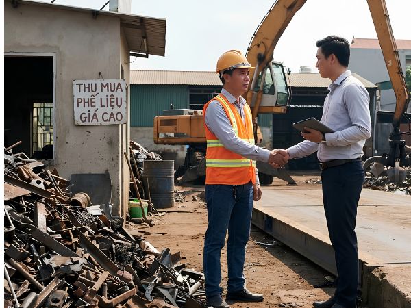 Nhu cầu sử dụng dịch vụ thu mua phế liệu ngày càng tăng