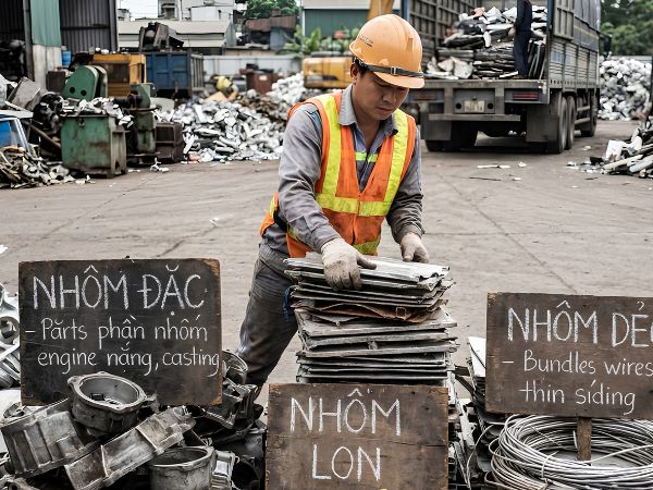 nhóm phế liệu phổ biến trong hoạt động kinh doanh